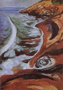 Edvard Munch Surfy Waver  rock oil painting